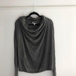 Nicole Farhi bamboo drape sweater. L. Cowl?
